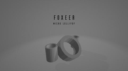 Wizz #5 Antenna Mount - Foxeer Micro Lollipop