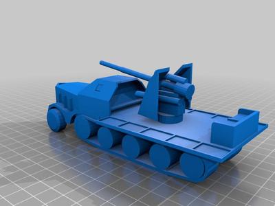 	88mm flack half track