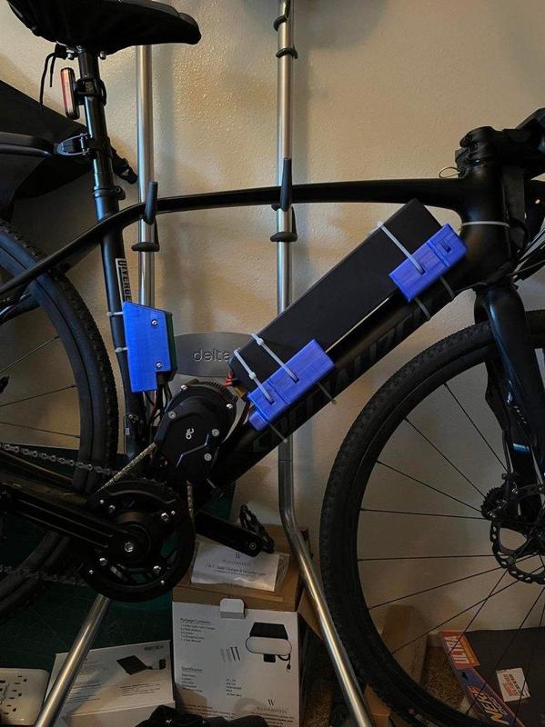 Bicycle Motor Works Battery Mount