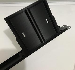 1U Rack mount Ubiquiti Unifi USG3 with side supports