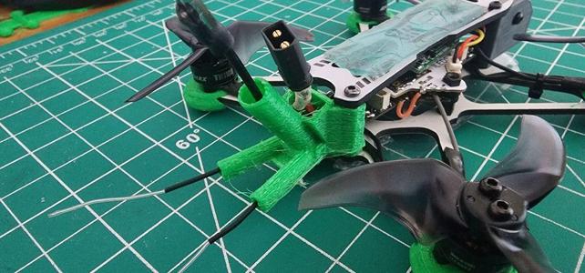 Tinyhawk 2 freestyle Mount for XM+ antenna, VTX antenna, XT30 plug