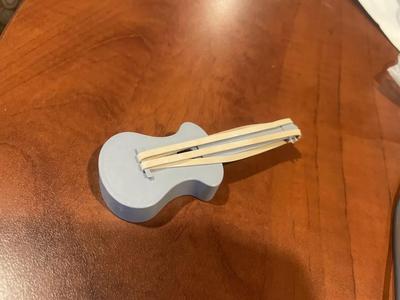 Rubber band Guitar   