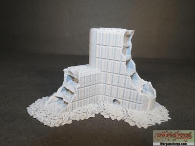 Sci-Fi Ruined Building 12 SFR012