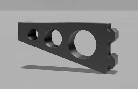 Ender 3 V2 right side stop STL+STEP