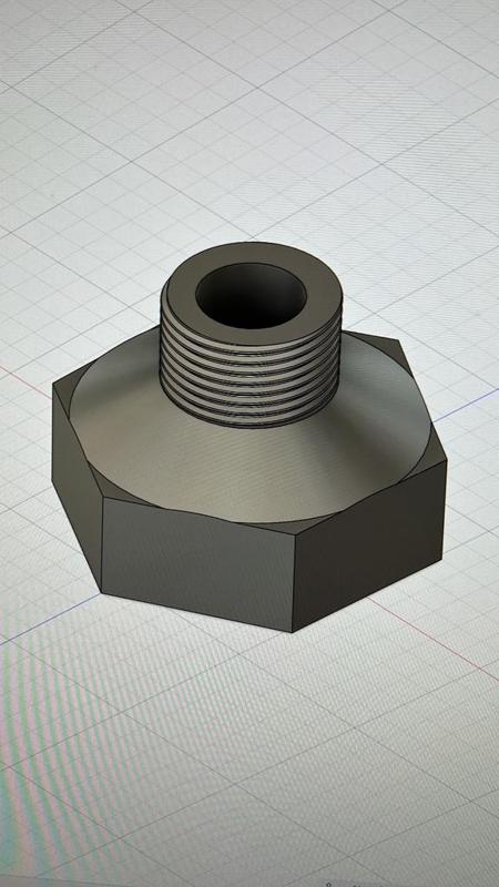Adapter 1 Zoll auf 1/2 Zoll