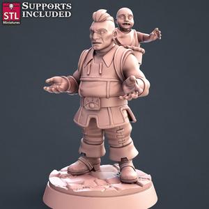Townsfolk A Dwarf Dad