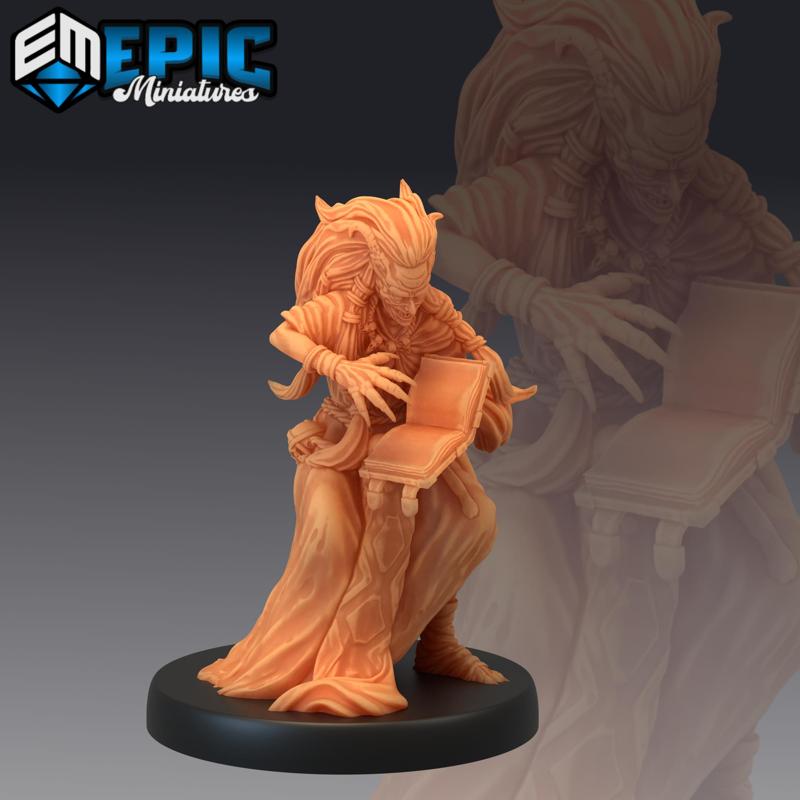 Night Hag Spellbook / Old Demon Witch / Classic Devil Encounter