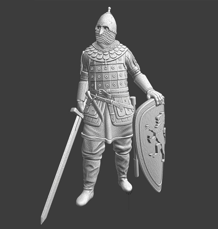 Medieval noble russian lord