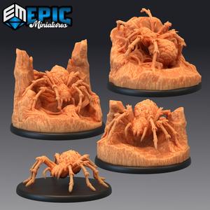 Giant Rock Spider Set / Mountain Arachnid