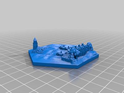 Catan 3-to-1 Harbor - Port Tile for Magnetic 2.0