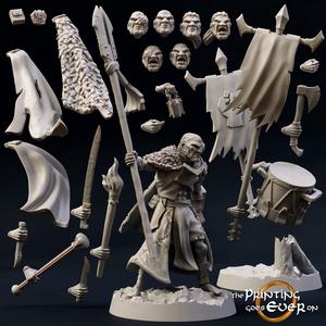 Modular Half-Orc Shaman - Presupported