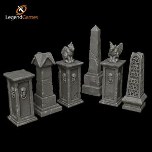 LegendGames Graveyard Monuments
