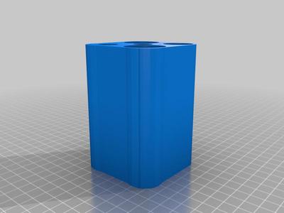 Remixed 6v lantern battery adapter thing.