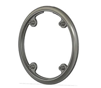 Bike Chain Guard (I used it for an old mongoose bike)   