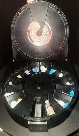 Safety Mechanism for Pill container