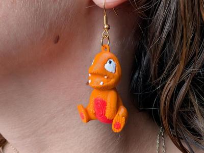 Charmander Earrings