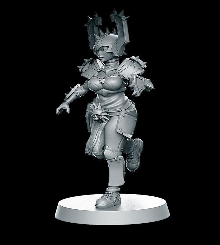 Slaughters Team Bloodsekker 2 - Fantasy Football 32mm