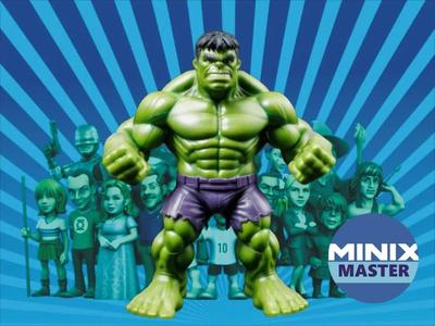 hulk minix figure   