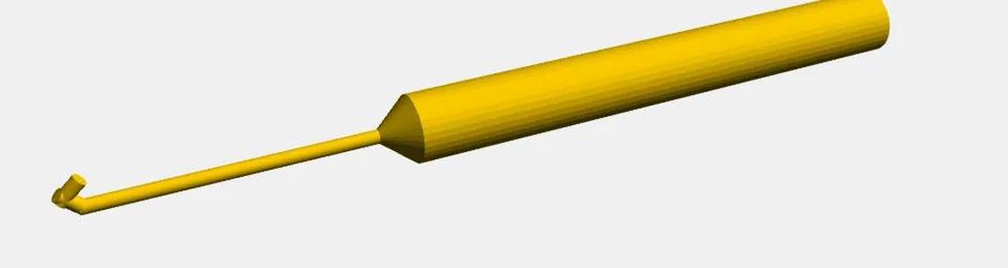 Crochet hook size 5mm   