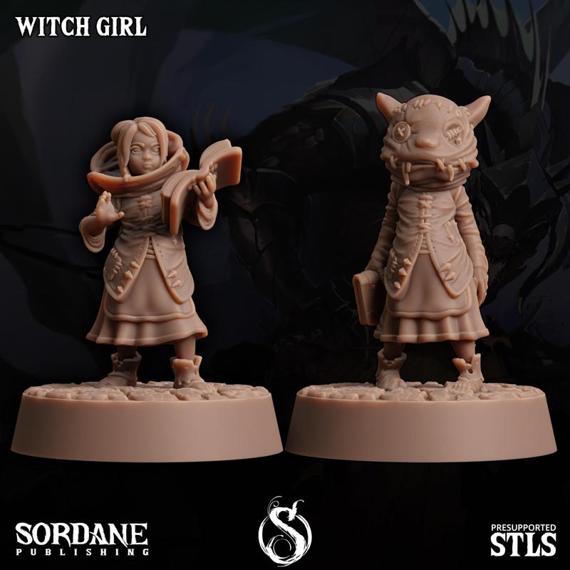 Haunted Child - Witch Girl