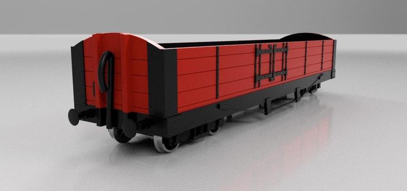Gauge 1 Tenmille Imitation L&B Bogie Open Wagon