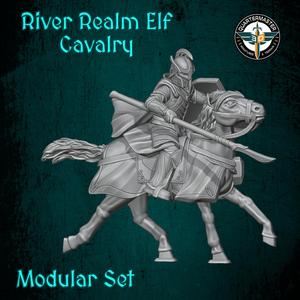 River Realm Elf Cavalry (Modular Set)
