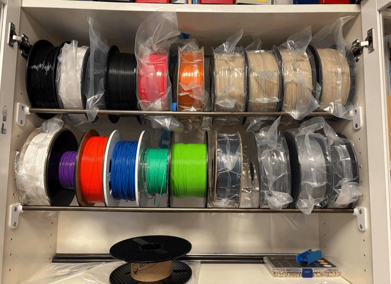 IKEA Billy Spool Holder   