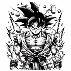 Lithophane Dragon Ball SanGoku