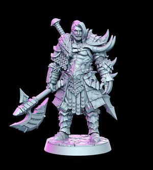Kron - Barbarian - 32mm - DnD