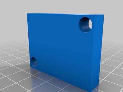 CR-10 S Filament Block for Extruder Mod