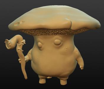 Shroo the Myconid (presupported)
