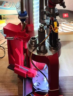 Hornady Lock and Load powder check, Led Ring, switch box