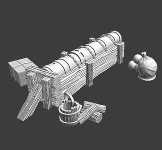Medieval bombard ver. 2