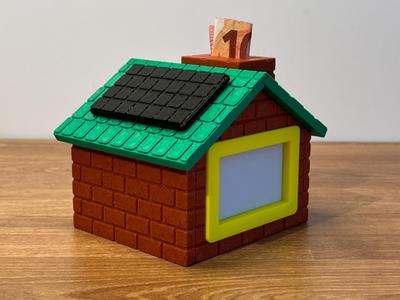 Piggy bank House for Kids or dreamers 