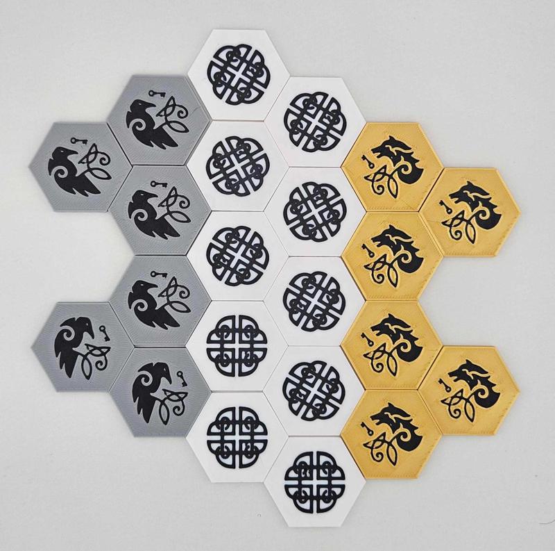 War Chest upgraded vacant/control markers