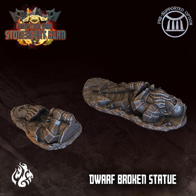 Dwarf Broken Statues