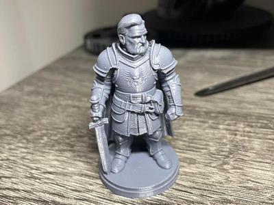 Lionheart Commander : Noble Knight Miniature