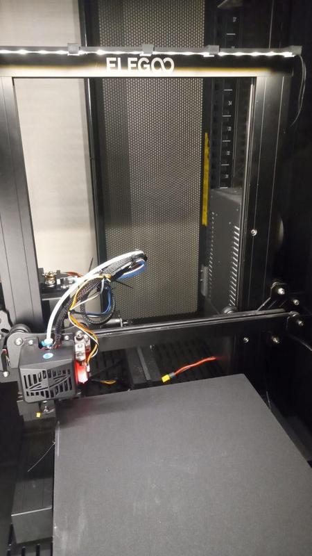 Low profile light bar for Elegoo Neptune 2
