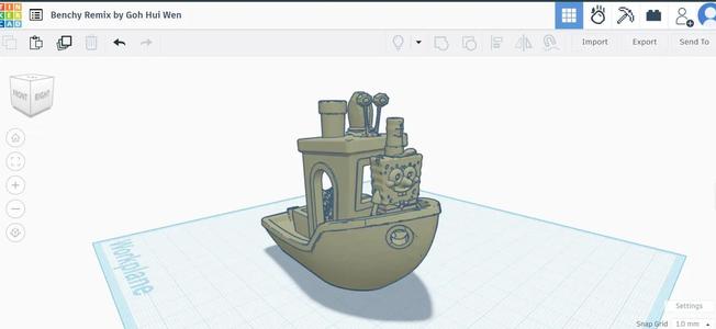 Spongebob Benchy   