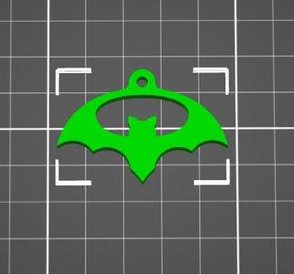 Batman, JEWELRY, HANGER FOR NECKLACE, EAR RINGS, KEY HANGER, CHARM