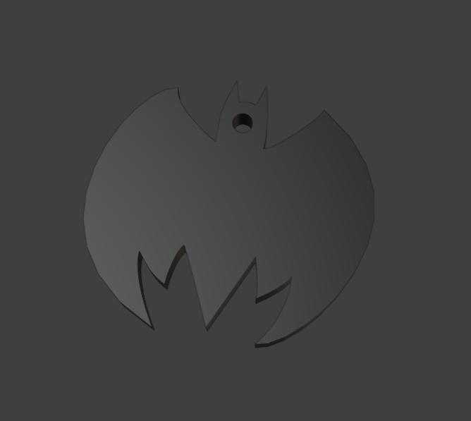 Batman keychain