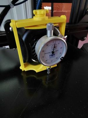 Relógio comparador impressora 3D