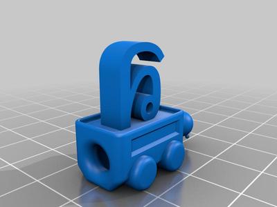 Customizable thai Alphabet Train