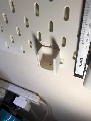 Milwaukee Fastback holder Ikea SKADIS   