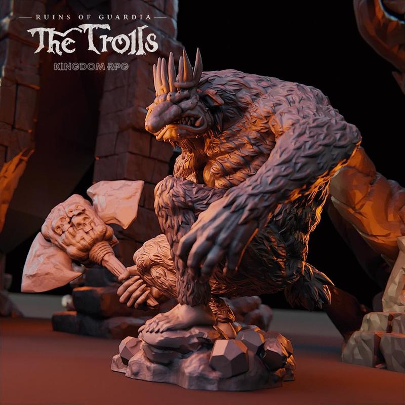 The Troll King - Ruins of Guardia: The Trolls