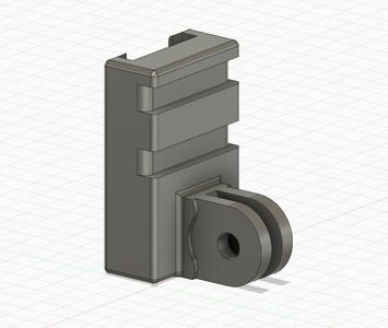 Bike Light to GoPro Male Mount