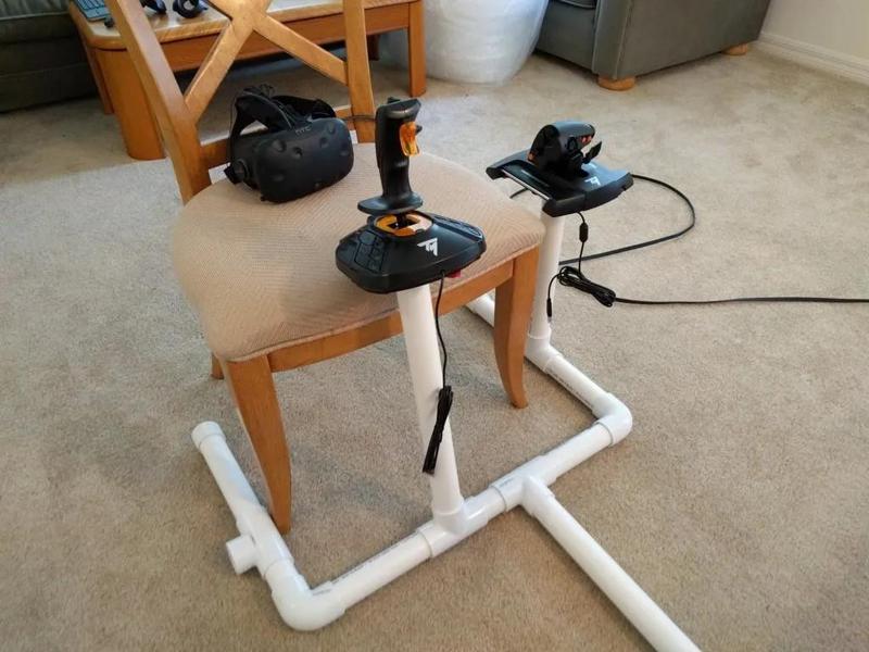 PVC Mount - Thrustmaster T.16000M HOTAS FCS   