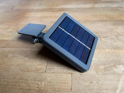 beelogger Halterung für 70x70mm Solarzelle mit Gopro Mount
