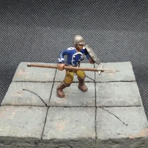Spear Soldier, Pose B; Miniature