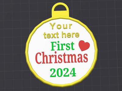 First Christmas Ornament